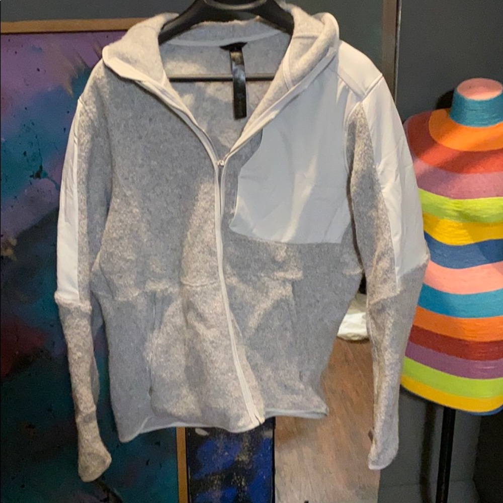 Unisex lululemon wool zip hoodie